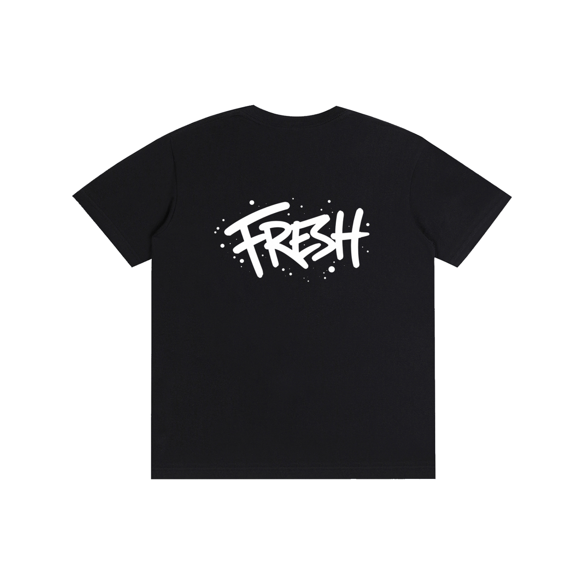 Black and White Fresh Cotton T-Shirt