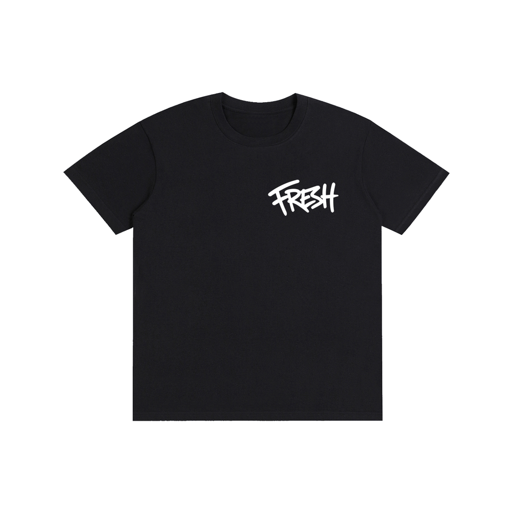 Black and White Fresh Cotton T-Shirt