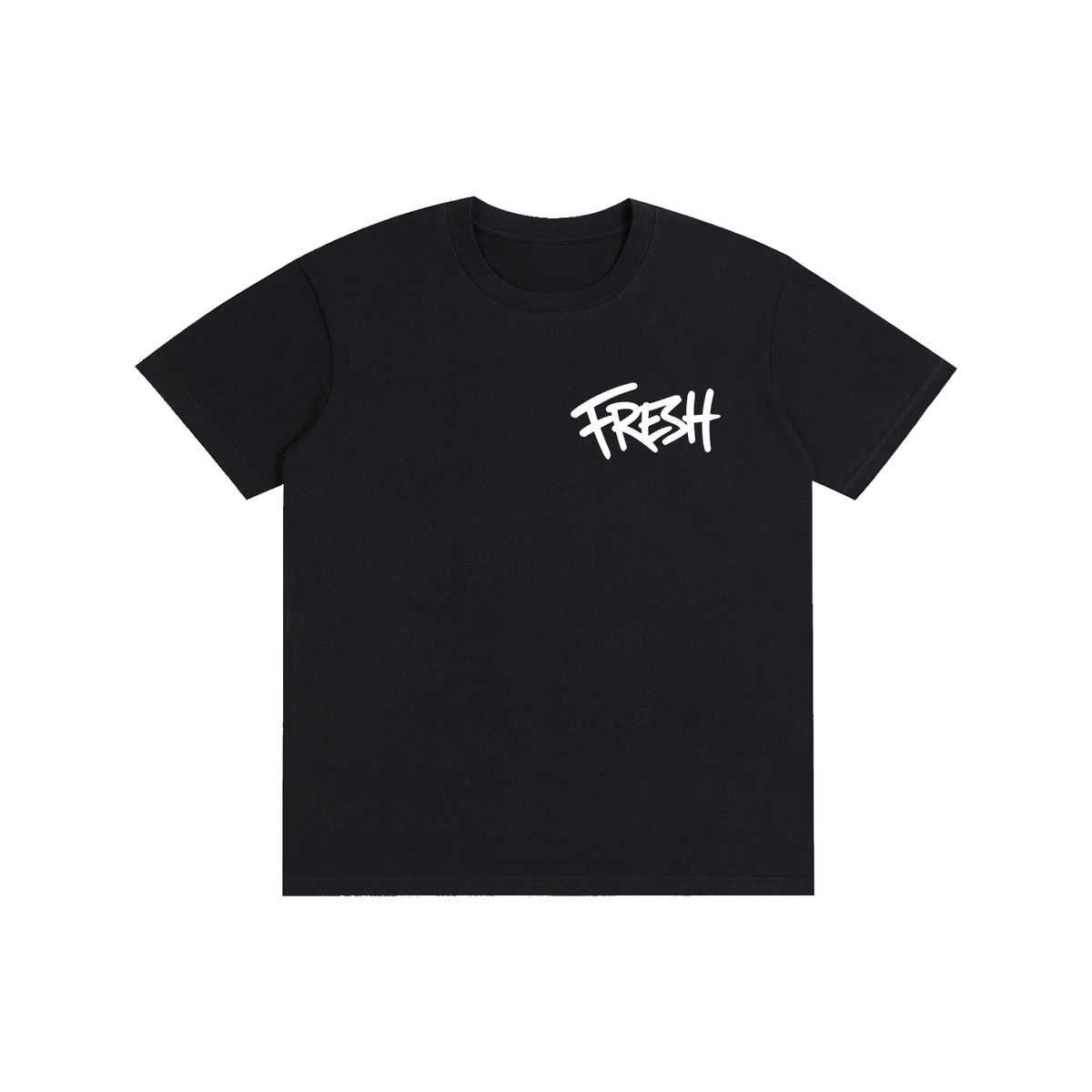 Black and White Fresh Cotton T-Shirt